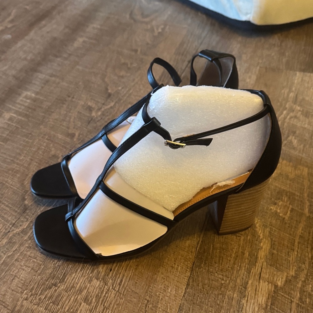 DV by Dolce Vita Black Strappy Heels